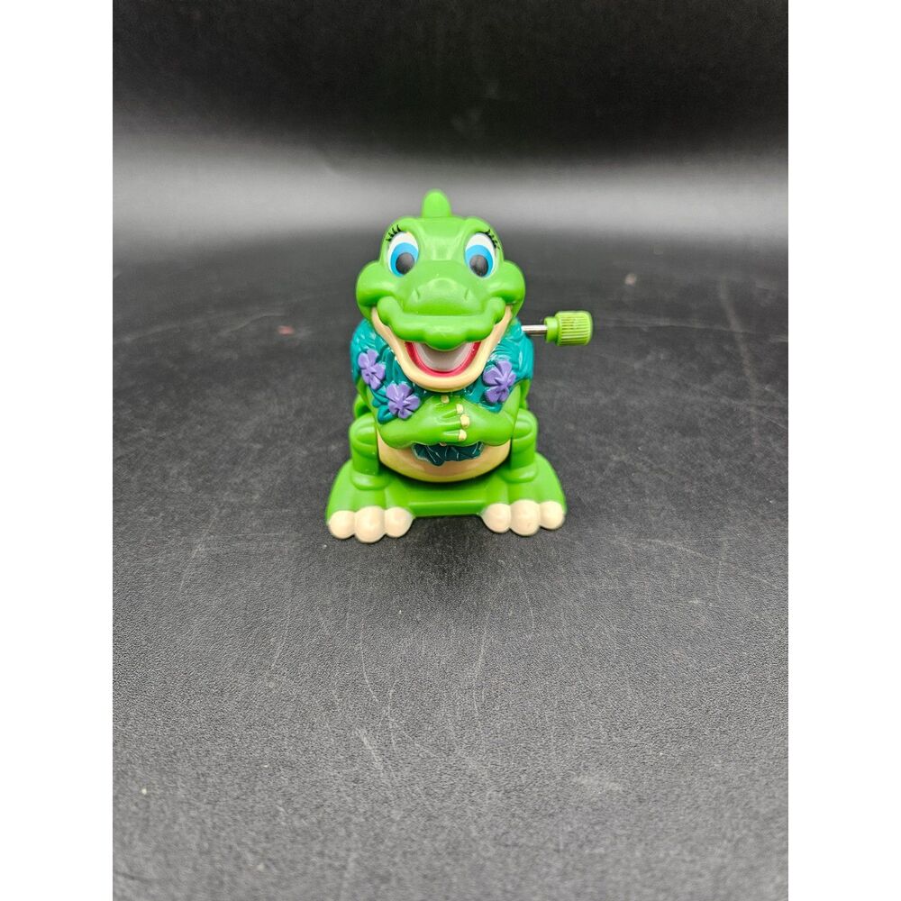 VTG 1997 Land Before Time Dinosaur Figure Toy Burger King Wind Up Ducky